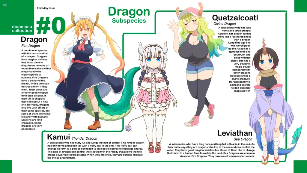 Gambar Elma dan Lucoa, dua maid dragon lainnya