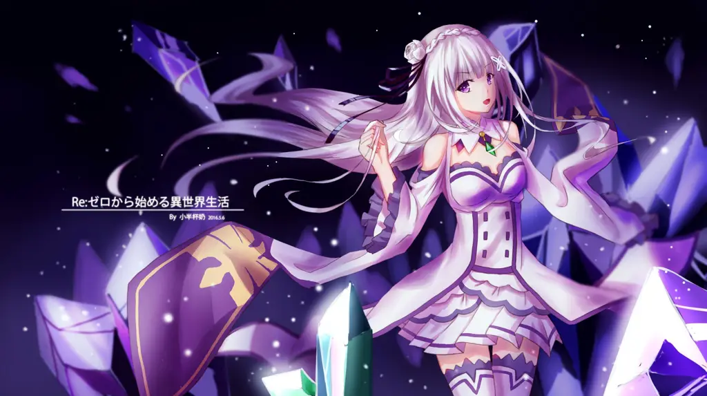 Gambar Emilia dari Re:Zero