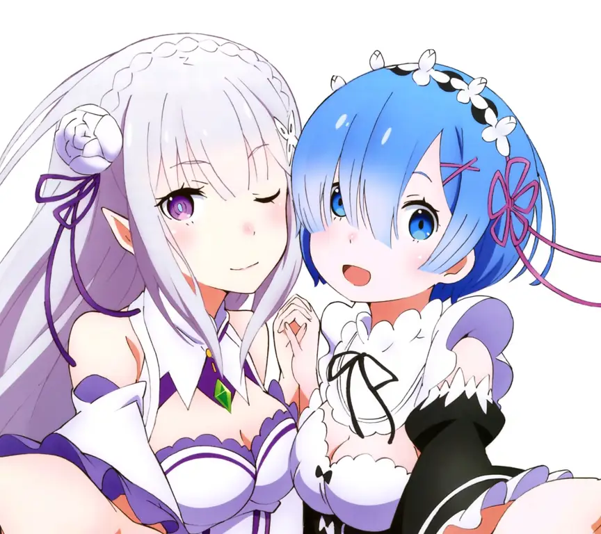 Gambar Emilia dari Re:Zero