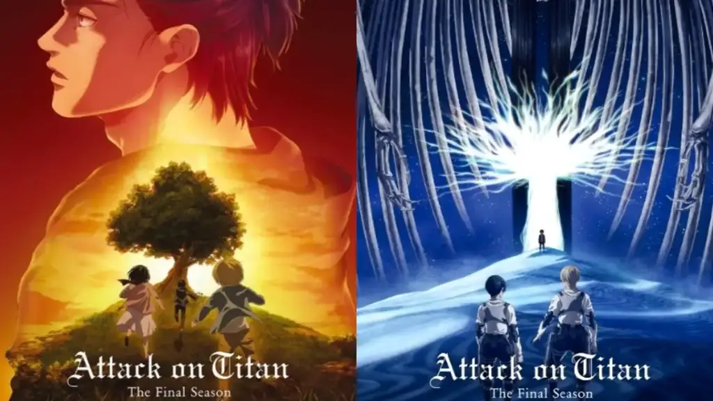 Gambar adegan akhir Attack on Titan Season 3