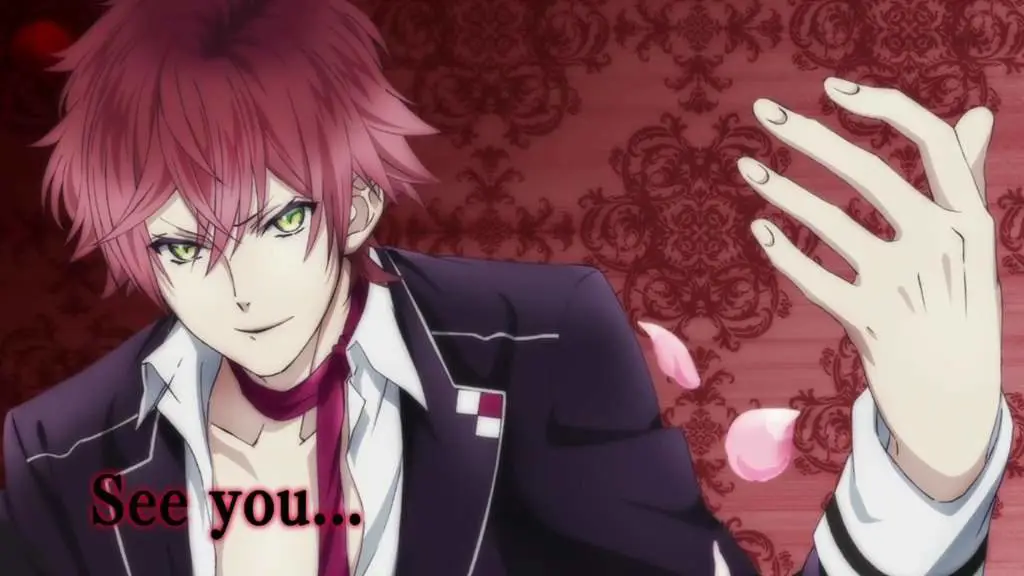 Gambar adegan penutup Diabolik Lovers musim kedua