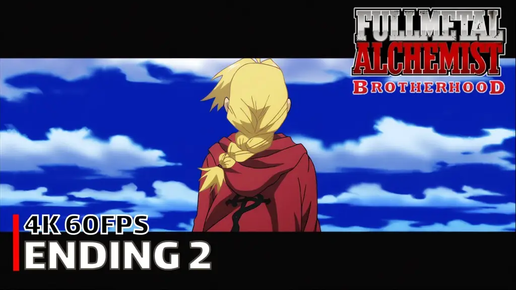 Gambar adegan akhir Fullmetal Alchemist: Brotherhood