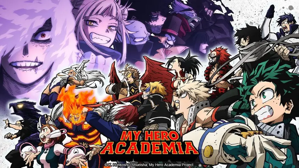 Adegan penutup dari Boku no Hero Academia Season 3