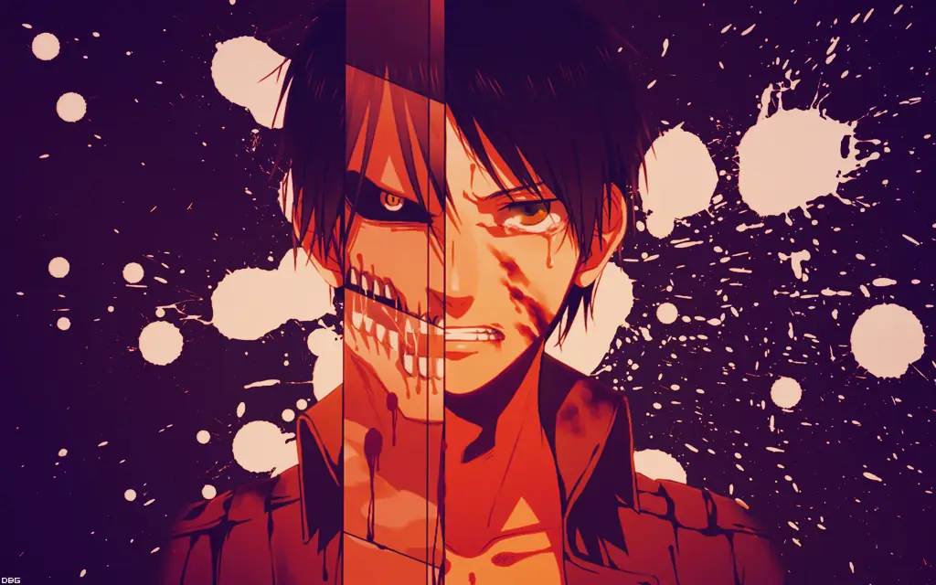 Eren di Shingeki no Kyojin Season 4 Gambar Eren Yeager dari Shingeki no Kyojin Season 4
