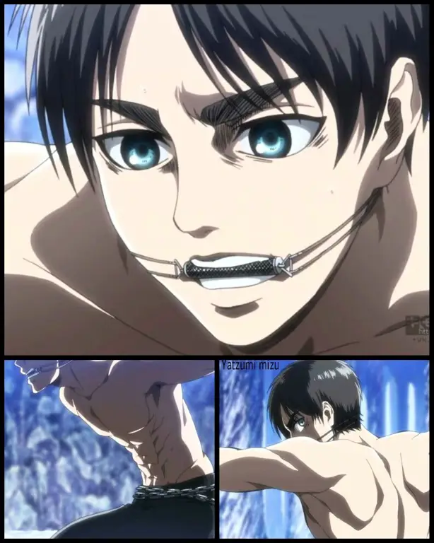 Gambar Eren Yeager di Season 3 Attack on Titan