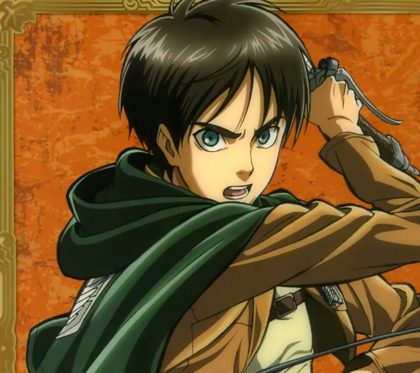 Gambar Eren Yeager di Attack on Titan Season 1