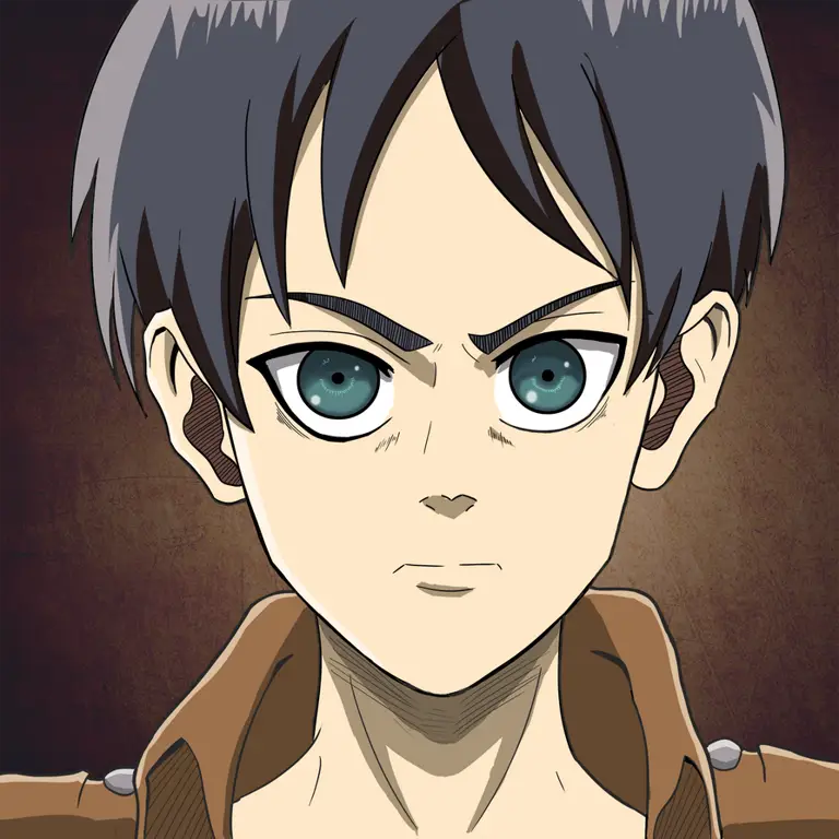 Gambar Eren Yeager dari Attack on Titan