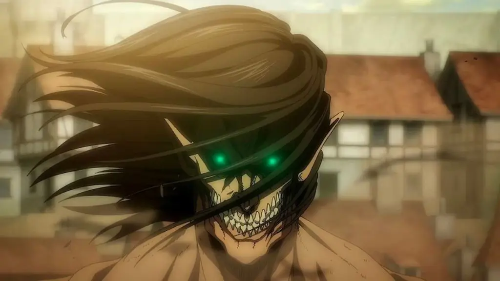 Gambar Eren Yeager di season final Attack on Titan