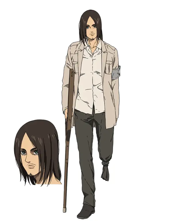 Gambar Eren Yeager di Shingeki no Kyojin Final Season