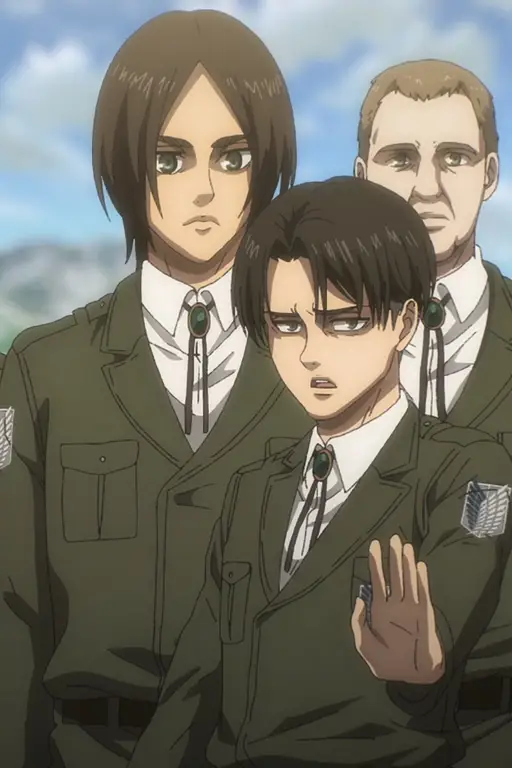 Gambar Eren Yeager di Attack on Titan Season 4 Episode 9