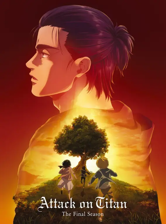 Eren Yeager dalam Pertempuran Terakhir Gambar Eren Yeager di Attack on Titan Final Season Part 2
