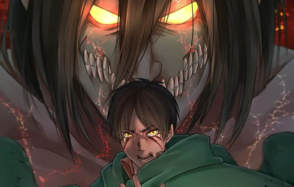 Gambar Eren Yeager di Attack on Titan Season 4