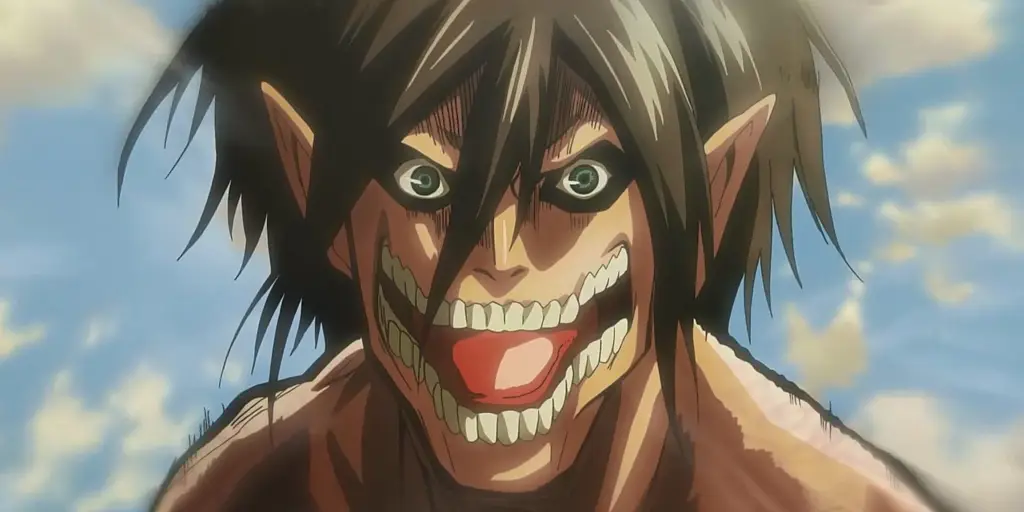 Eren Yeager, karakter utama Gambar Eren Yeager dari Attack on Titan