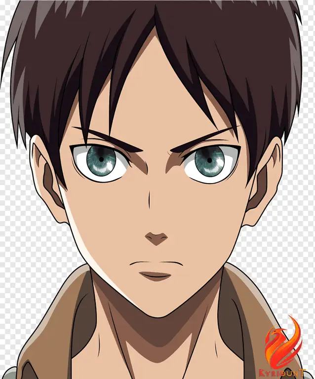 Gambar Eren Yeager dalam Attack on Titan