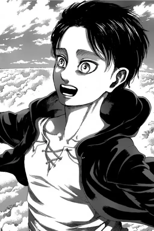 Gambar Eren Yeager dari Attack on Titan