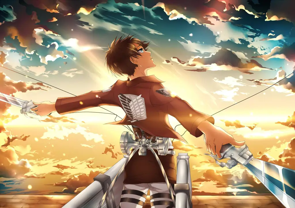 Gambar Eren Yeager di Attack on Titan Season 4