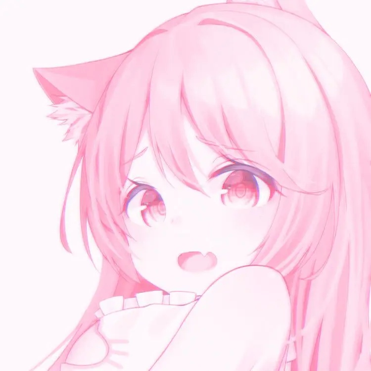 Estetika siluman kucing anime Gambar estetis siluman kucing anime dengan latar belakang yang indah.