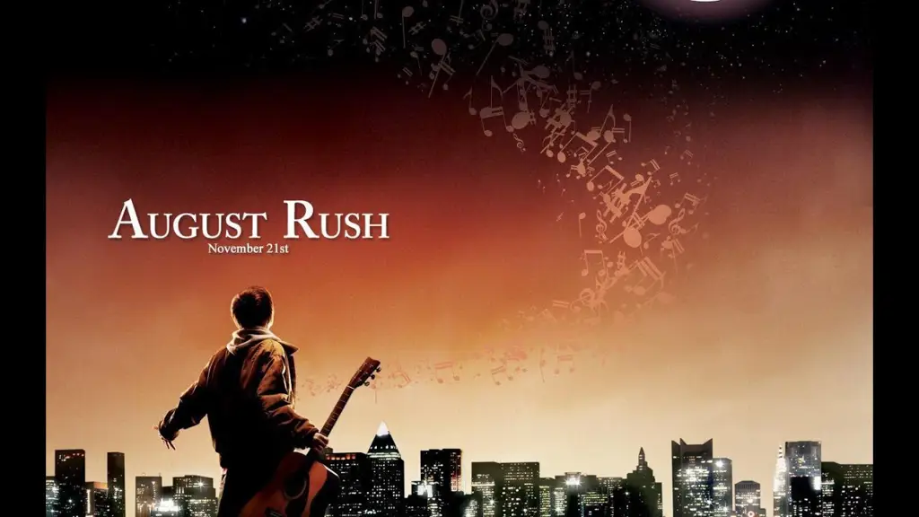 Adegan film August Rush yang menampilkan Evan bermain musik