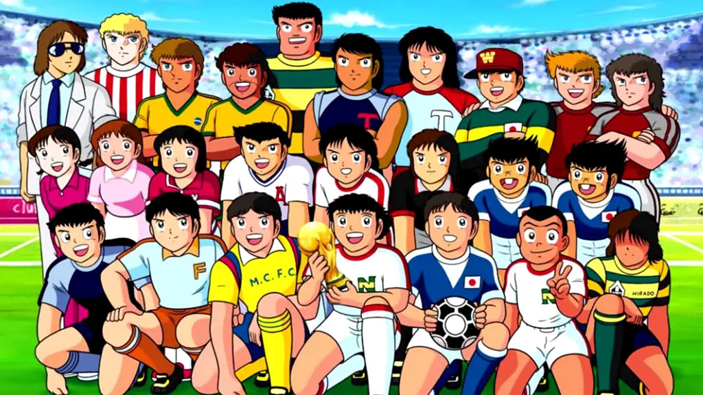 Perbandingan animasi lama dan baru Captain Tsubasa