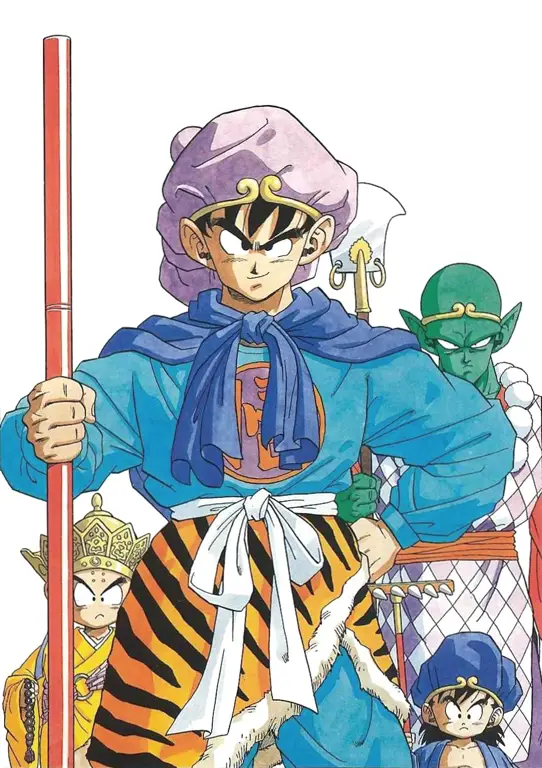 Perbandingan gaya menggambar Akira Toriyama di Dr. Slump dan Dragon Ball