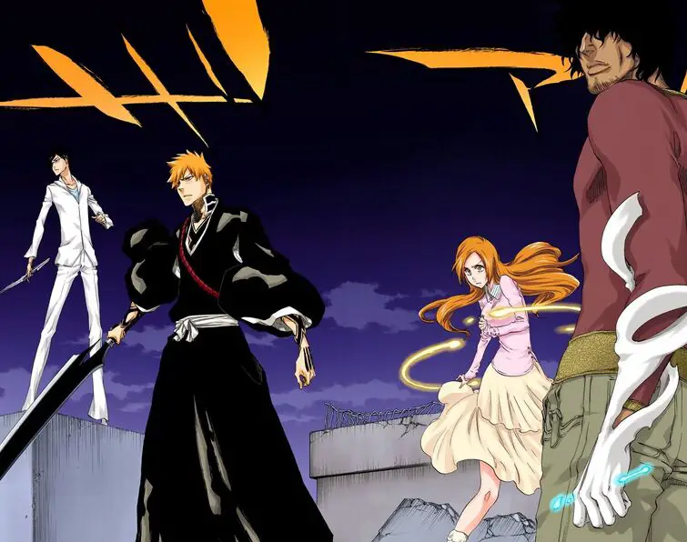 Perkembangan karakter di Bleach