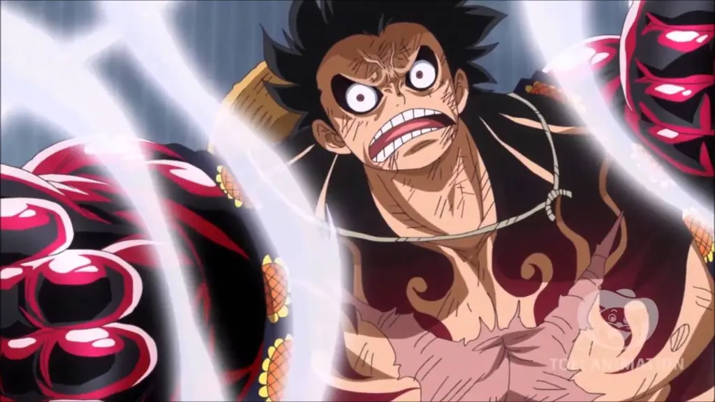 Berbagai variasi Gear Fourth Luffy