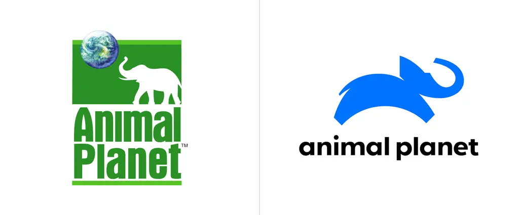 Evolusi logo Animal Planet sepanjang waktu