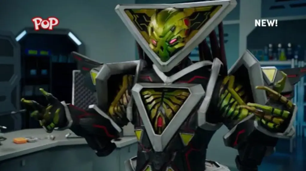 Evox, musuh utama dalam Power Rangers Beast Morphers