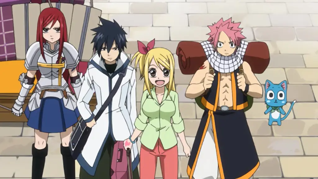 Gambar cuplikan anime Fairy Tail