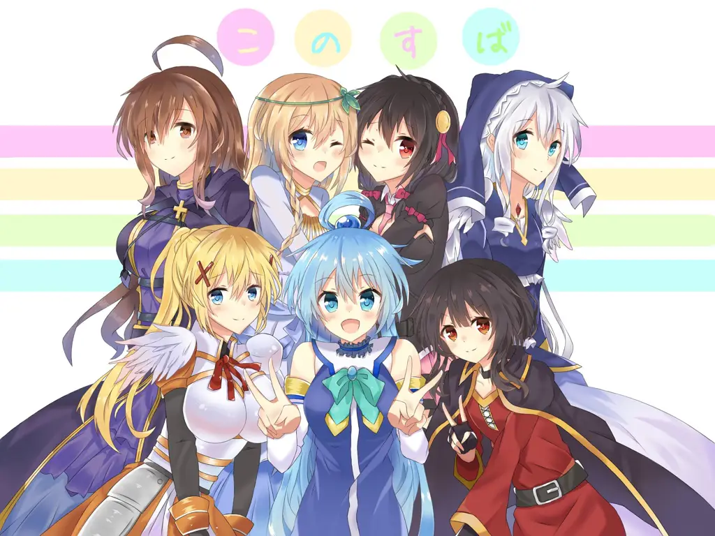 Fan art karakter Konosuba