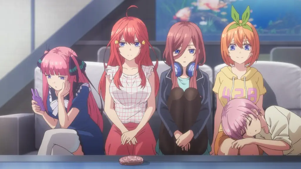 Gambar fan art Gotoubun no Hanayome