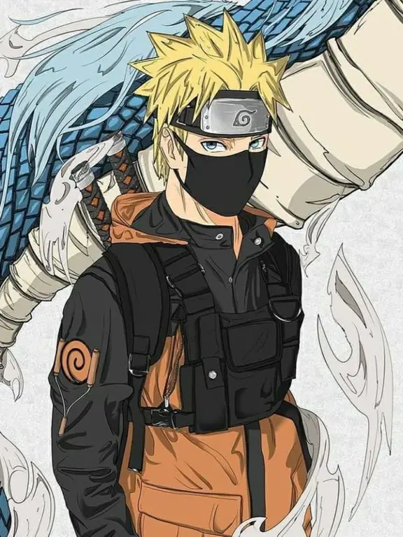 Gambar fan art Naruto episode 489