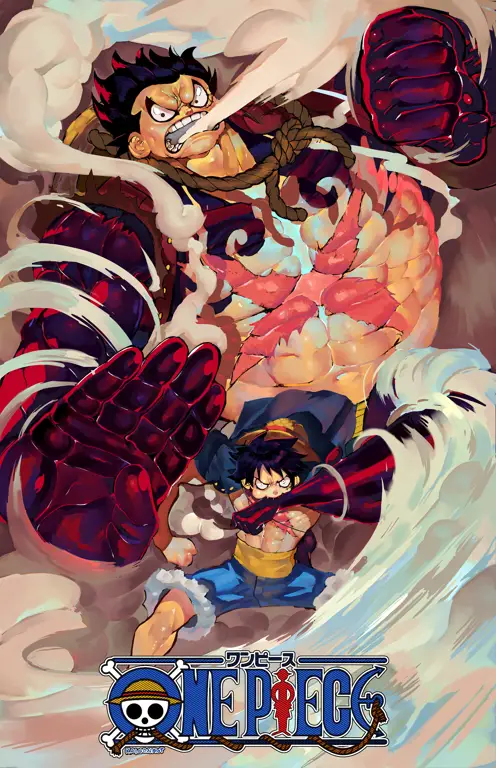 Gambar fan art One Piece yang menakjubkan