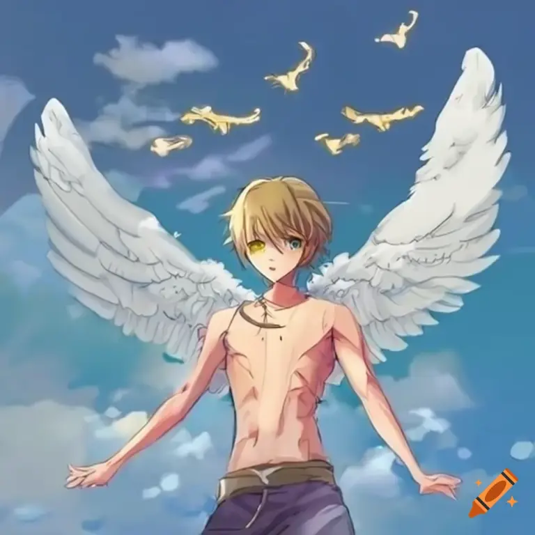 Gambar fanart anime angel boy