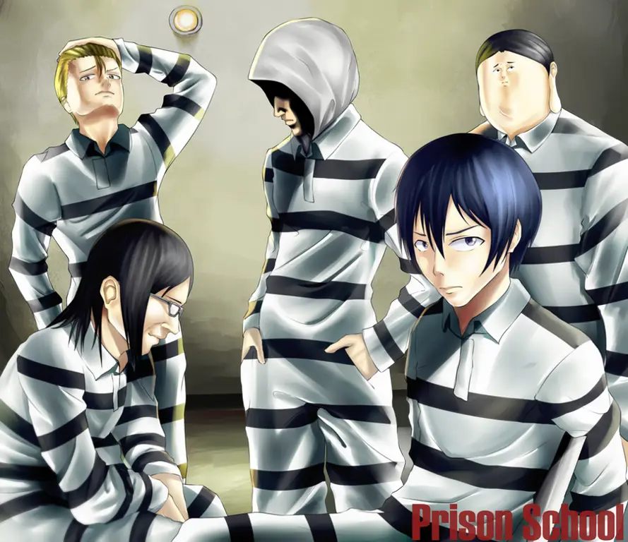 Gambar fanart anime Prison School