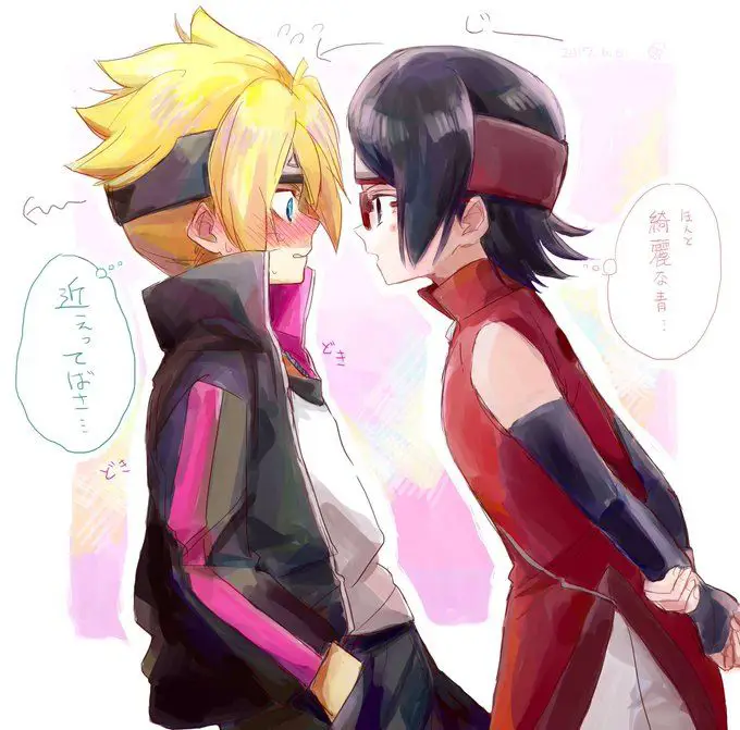 Gambar fanart Boruto yang aman untuk dilihat