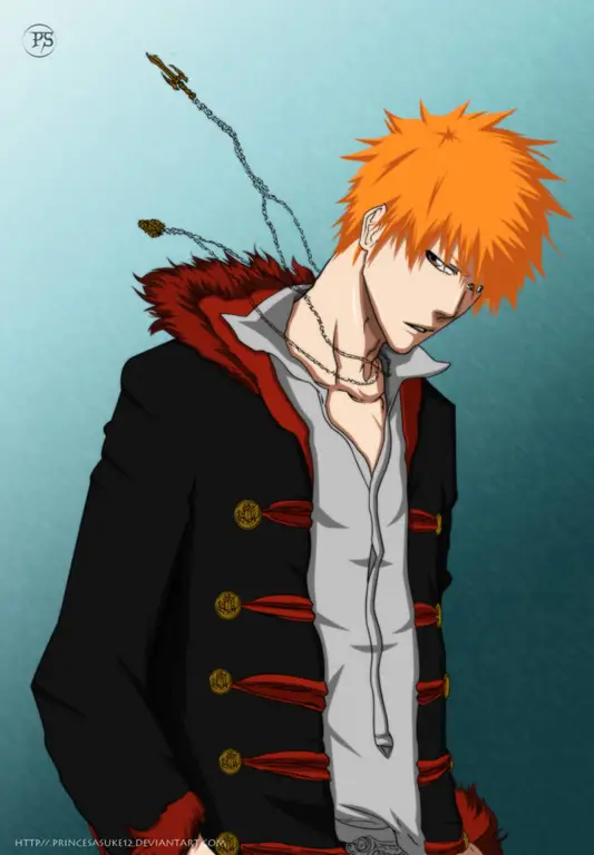 Fanart Ichigo Kurosaki Fanart Ichigo Kurosaki dari Bleach