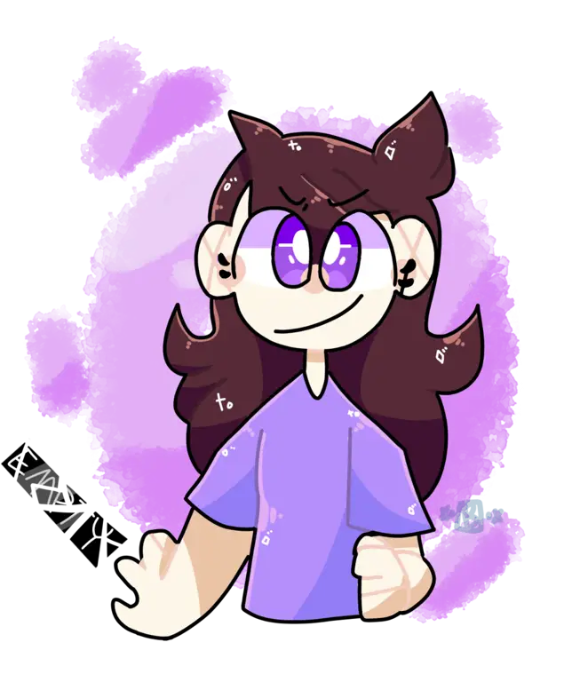 Gambar fanart Jaiden Animations yang ramah keluarga