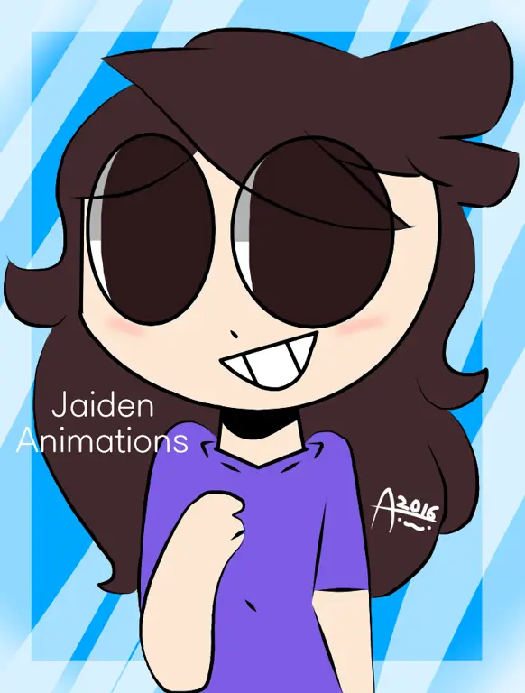 Gambar fanart Jaiden Animations