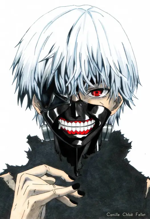 Gambar Fanart Kaneki Ken