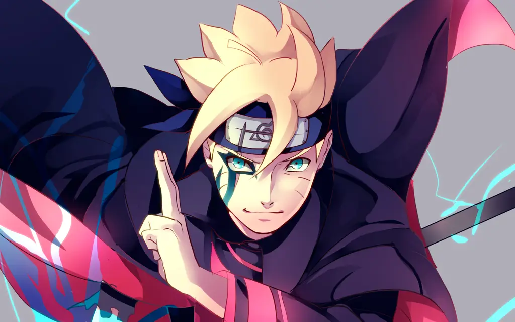 Gambar fanart karakter Boruto dengan kualitas HD