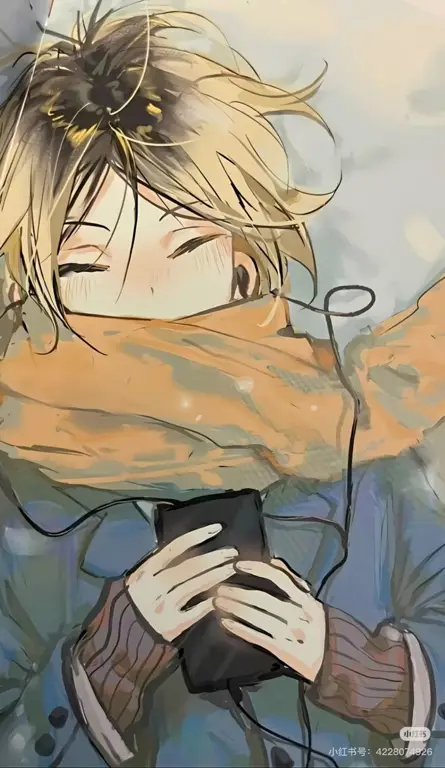 Gambar fanart Kenma Kozume dari Haikyuu!!