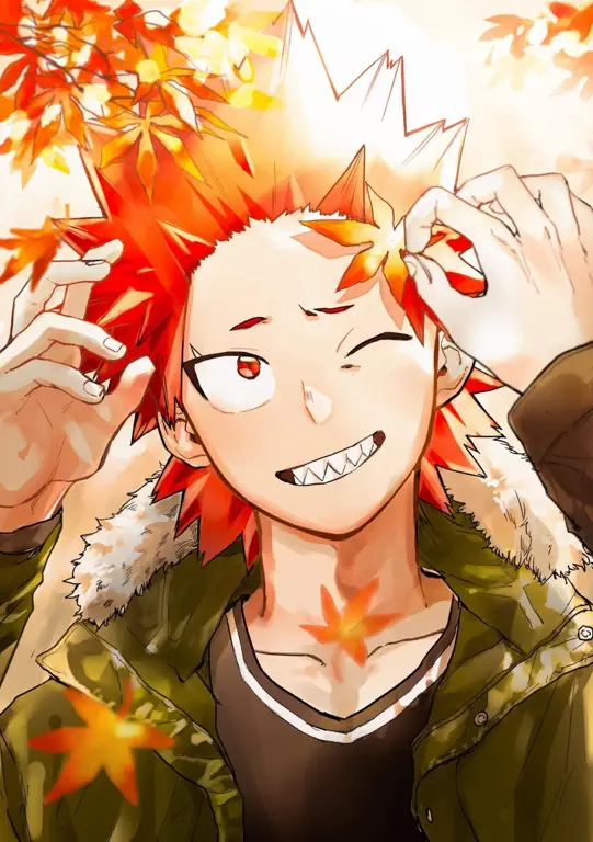 Gambar fanart Kirishima Eijirou