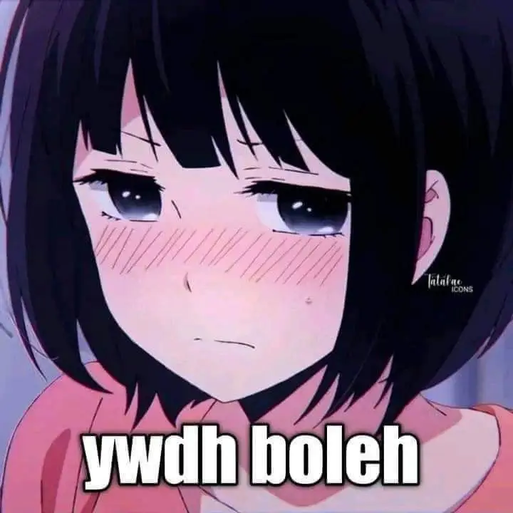 Gambar fanart Kuzu no Honkai yang diadaptasi menjadi meme