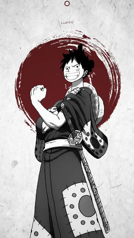 Gambar Fanart Luffy One Piece