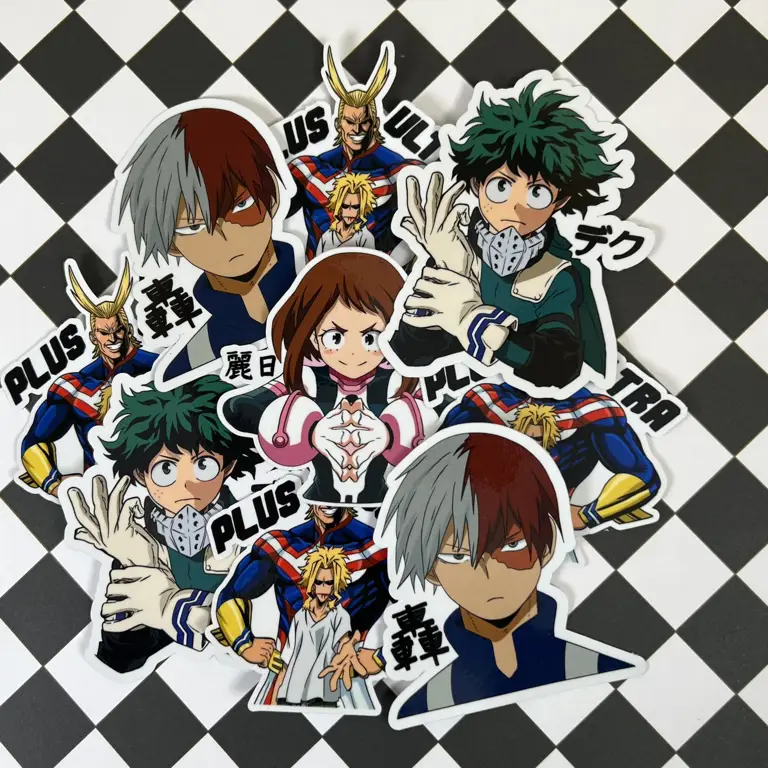 Gambar fanart My Hero Academia karya penggemar