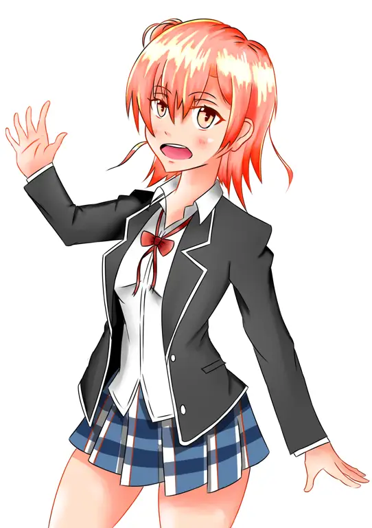 Gambar fanart Oregairu yang aman dan sesuai norma