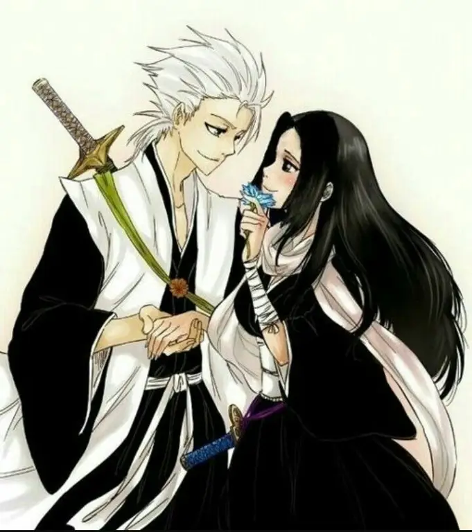 Gambar fanart Bleach dengan tema romantis