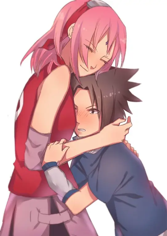 Gambar Fanart Sasuke dan Sakura