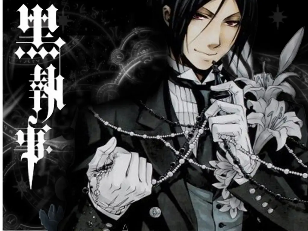 Gambar fanart Sebastian Michaelis dari Black Butler